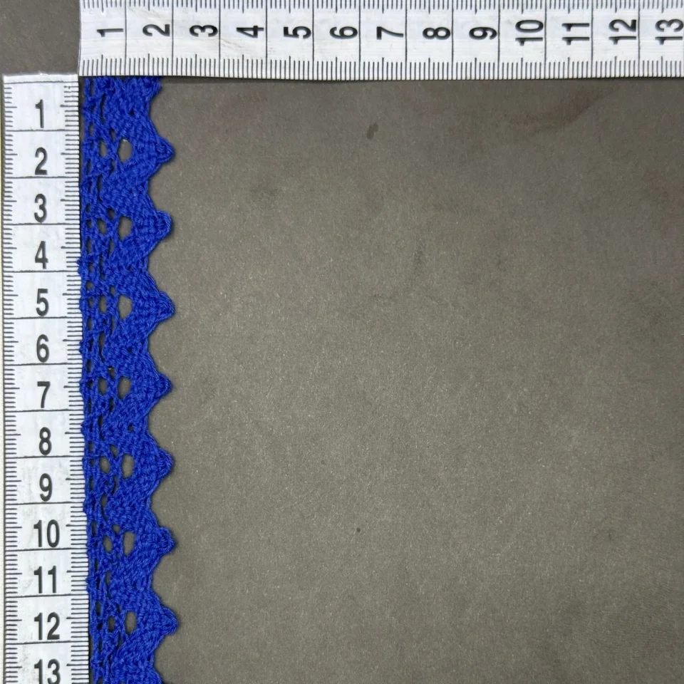 Мереживо макраме 8284 2см.(300 ярдів/274,3 м.), синій