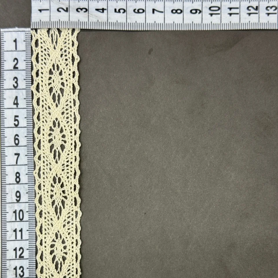 Мереживо макраме 5106 2,5 см (300 ярдів/274,3 м. ) , бежевий