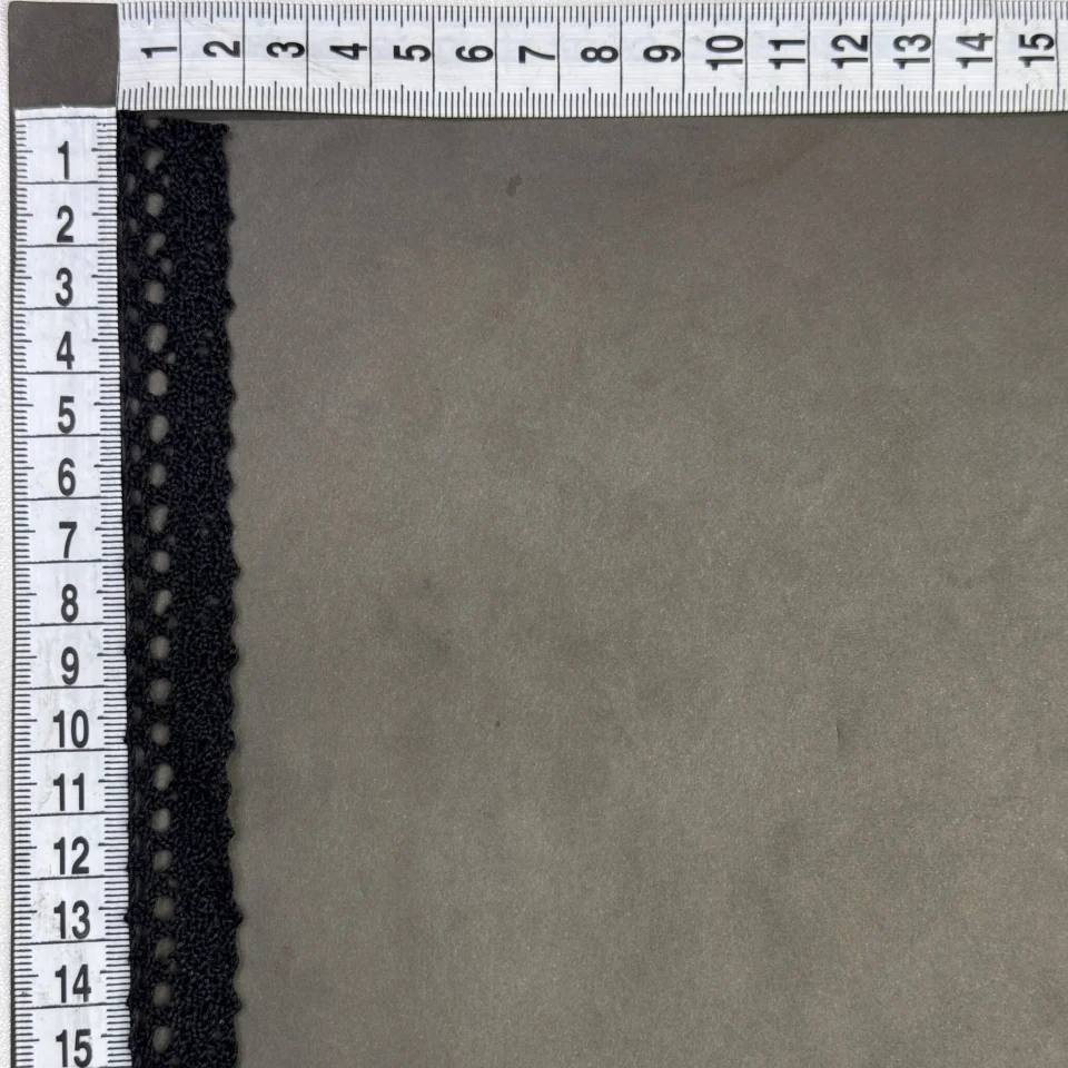 Мереживо макраме 5025 2 см.(300 ярдів/274,3 м.), чорний