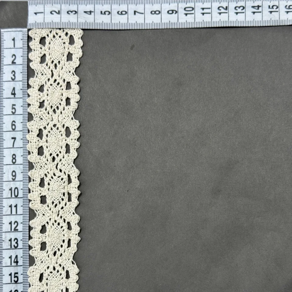 Мереживо макраме 5141 3 см.(200 ярдів/182,8 м.), бежевий