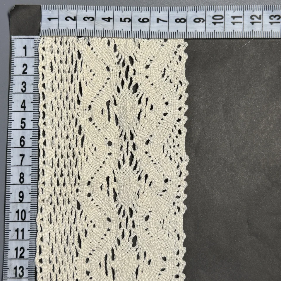 Мереживо макраме А6128 (50 ярдів/45,7 м), бежевий