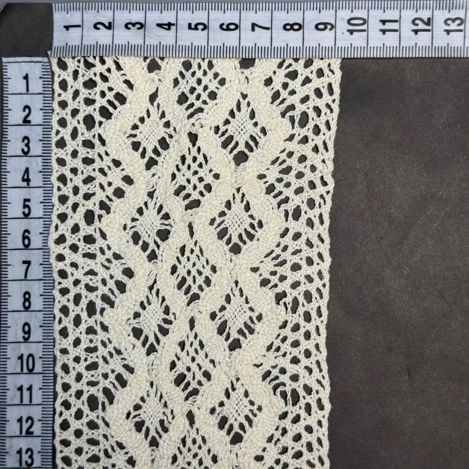 Мереживо макраме 7979 9.5 см(50 ярдів/45,7 м.), бежевий