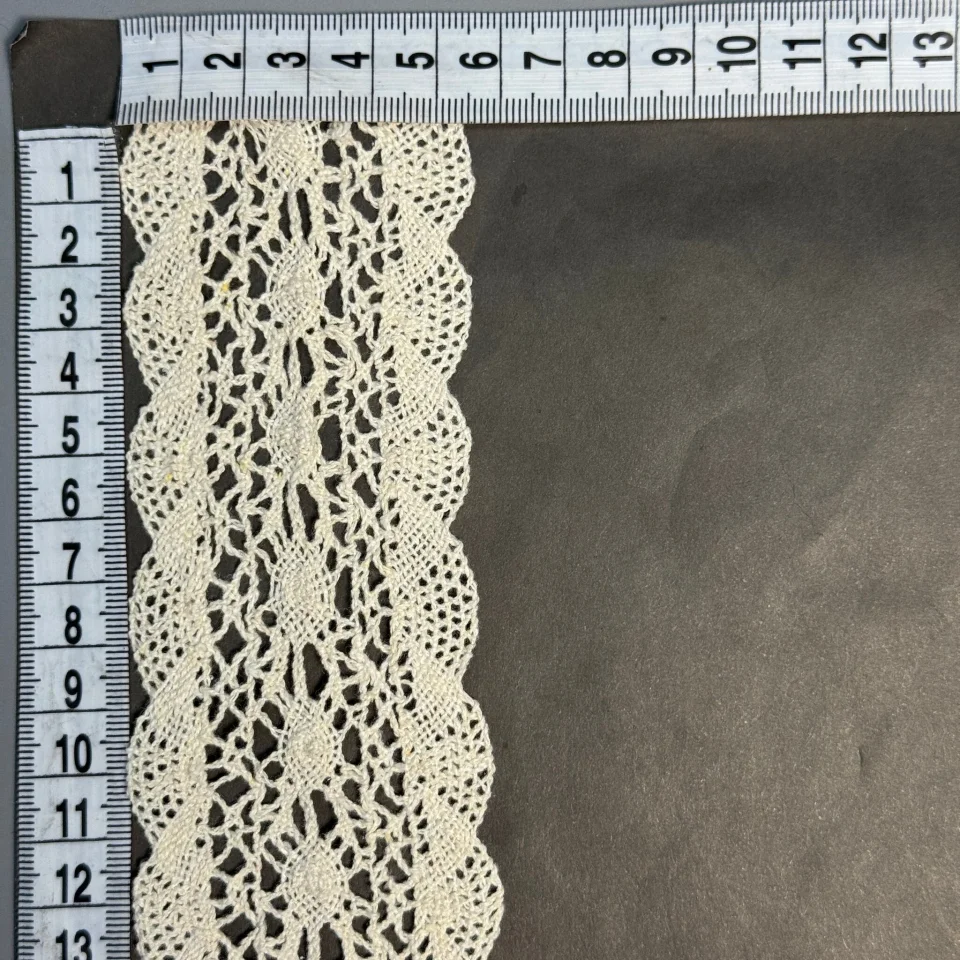Мереживо макраме 8545 5,5 см (100 ярдів/91,4 м.), бежевий