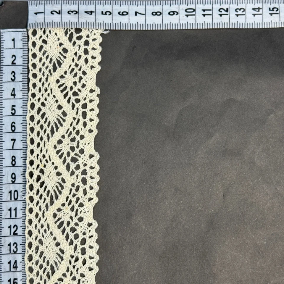 Мереживо макраме 5669 5 см (200 ярдів/182,8 м), бежевий