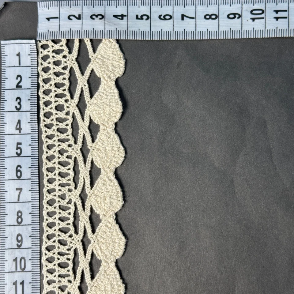 Мереживо макраме 5206 4 см.(100 ярдів/91,4 м.), бежевий