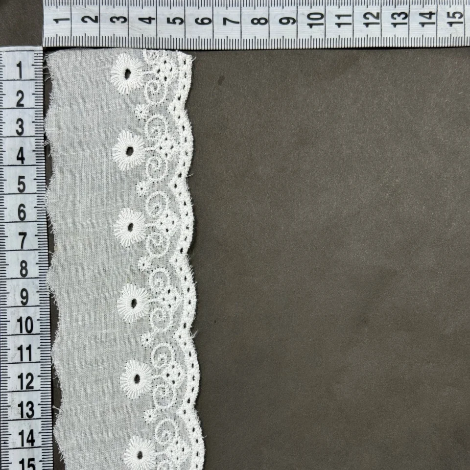 Мереживо прошва  8070 (150 ярдів/137,16 м.), Білий