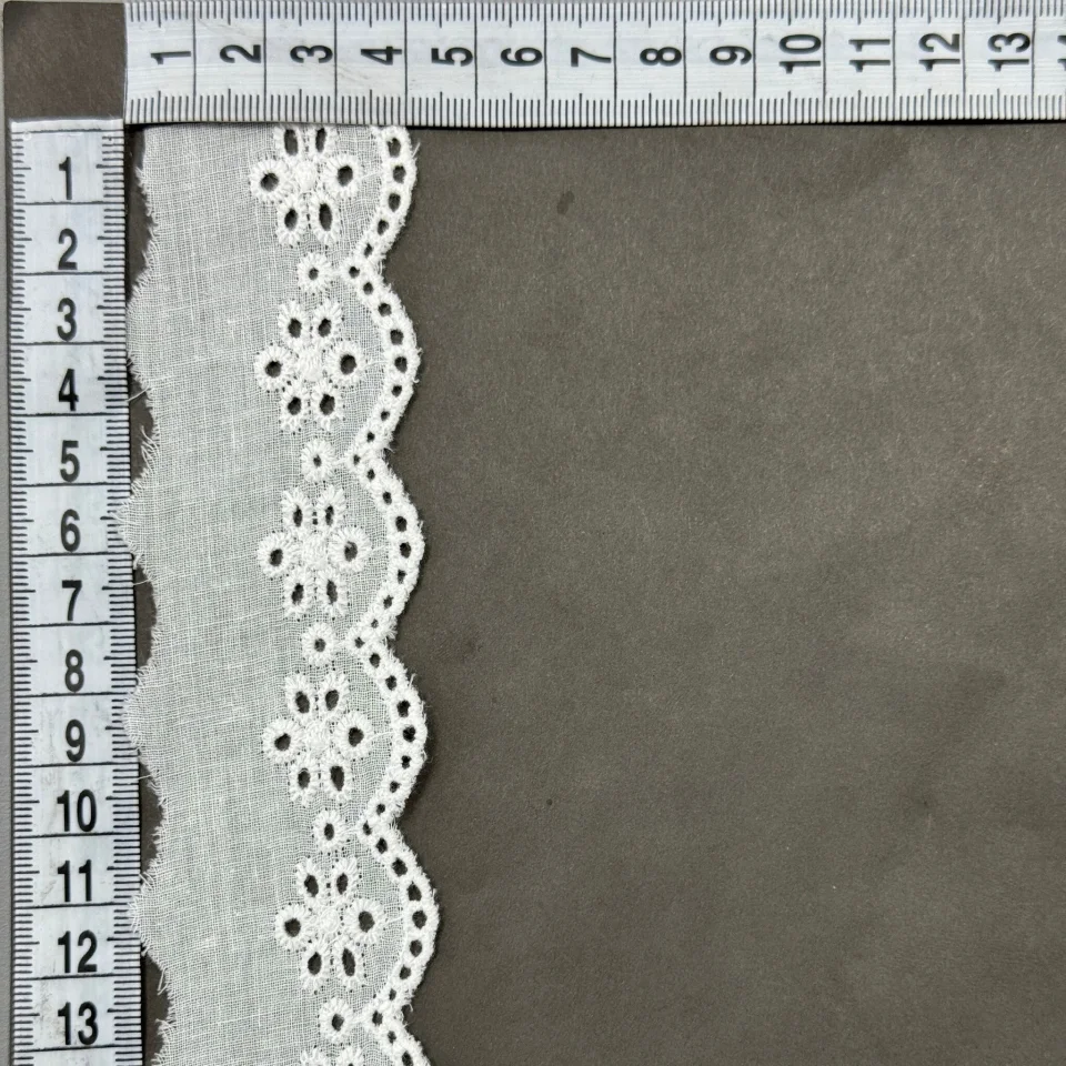 Мереживо прошва 7060 (160 ярдів/146,3 м.), Білий