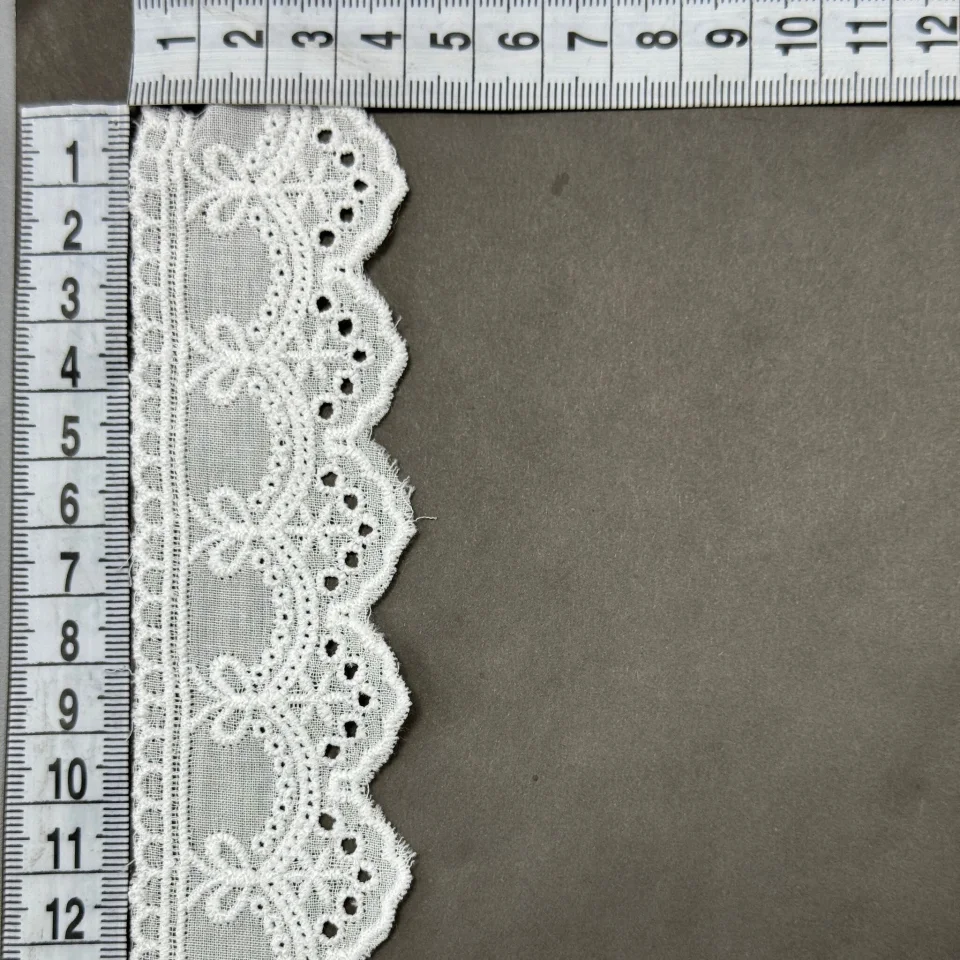 Мереживо прошва А41 4 см.(20 ярдів/18,2 м.), білий