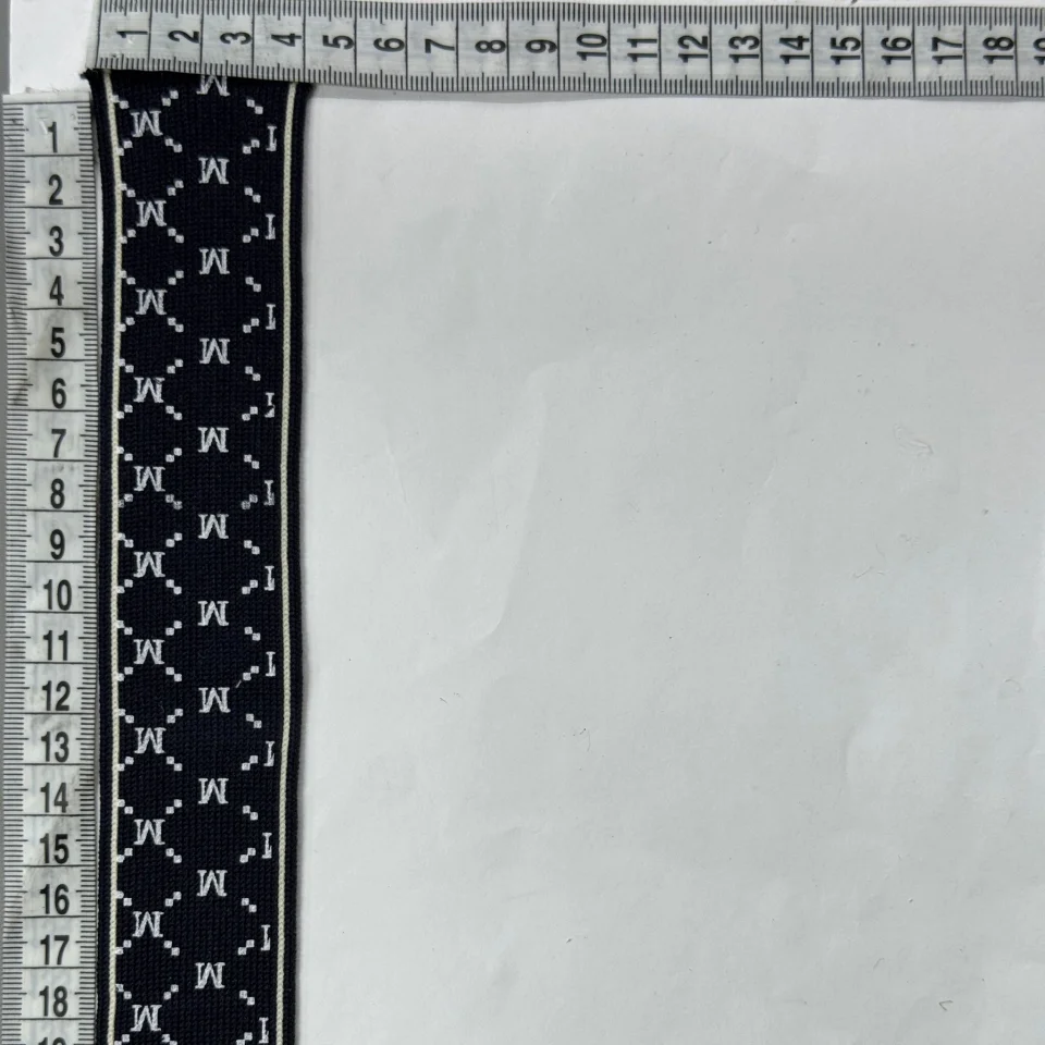 Лампас трикотажний D#7 M 4 см (50 м) , C:4 темно синій