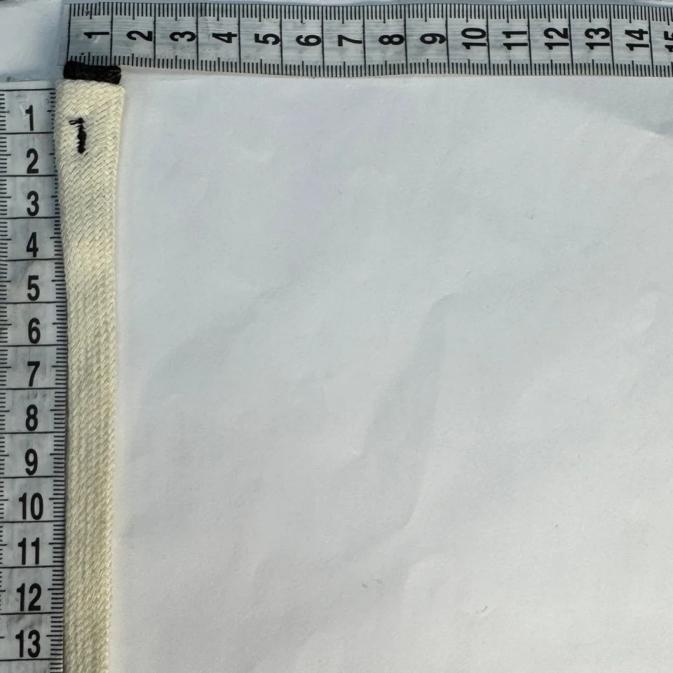 Шнурок в штани плоский б/н 28, білий