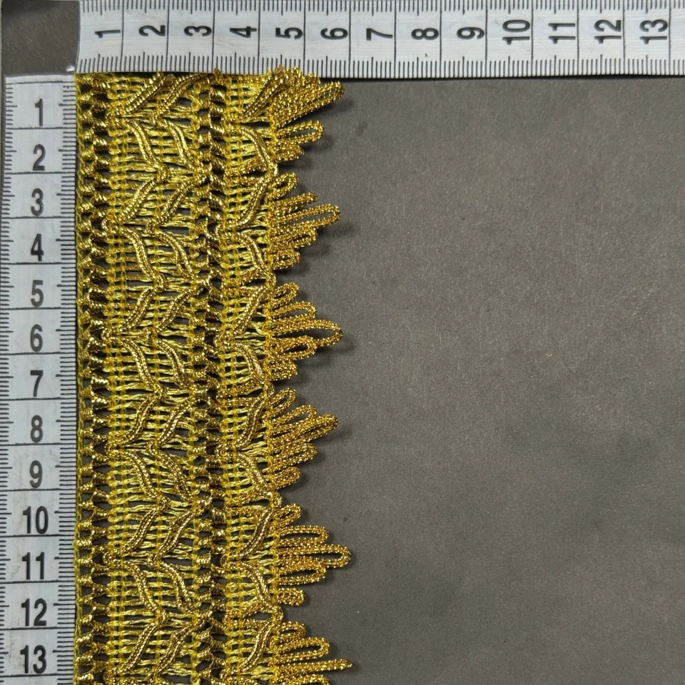 Тасьма люрекс 13-8193 (20 ярдів/18,28 м.), золото