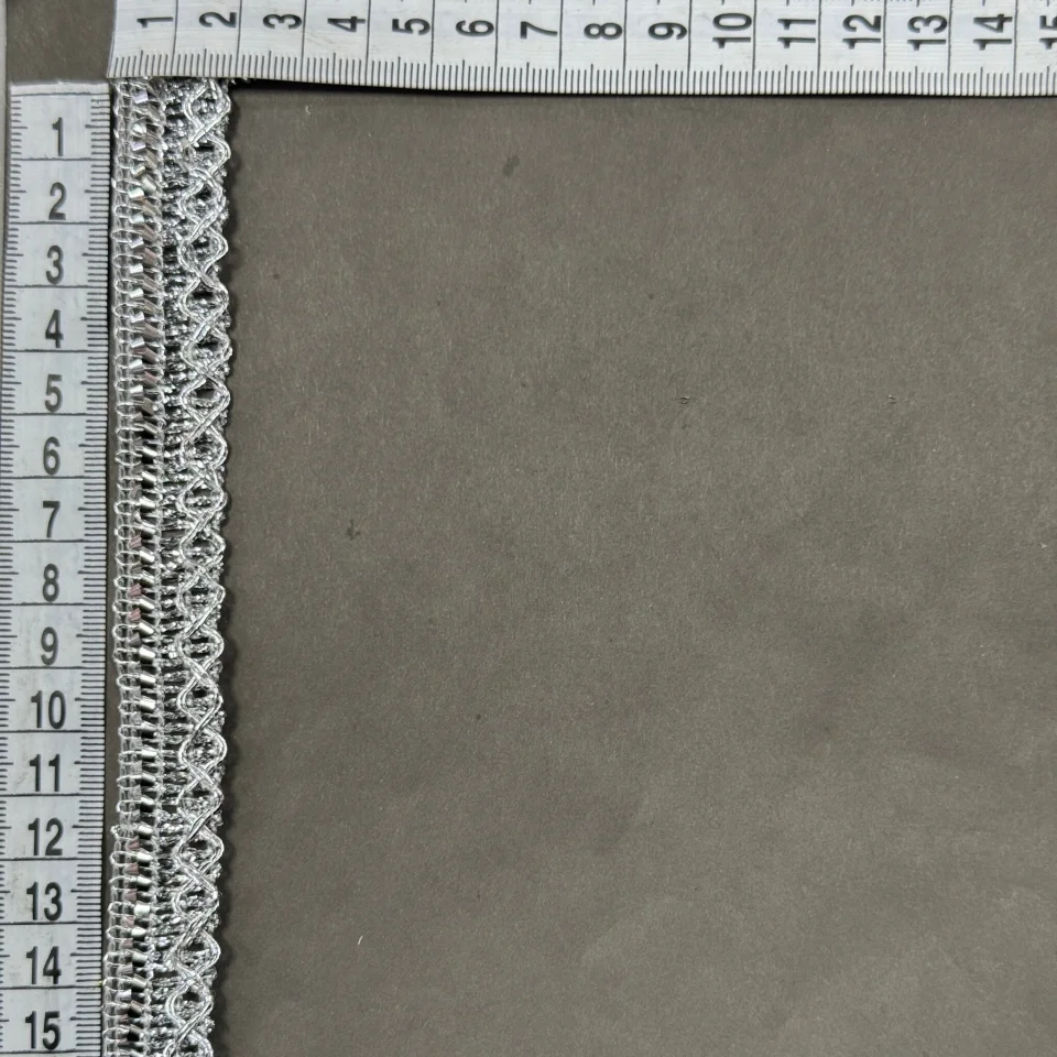Тасьма люрекс 8845 (20 ярдів/18,28 м.), срібло