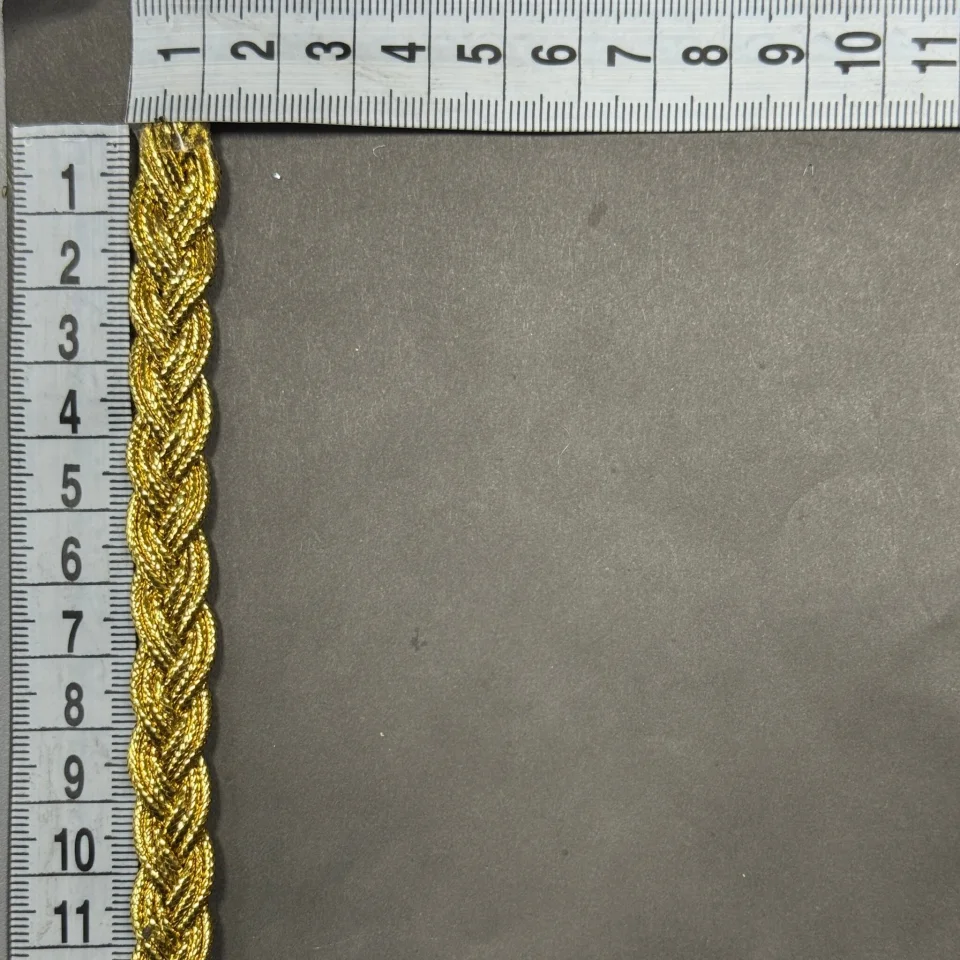Тасьма люрекс 8415 (20 ярдів/18,28 м.), золото