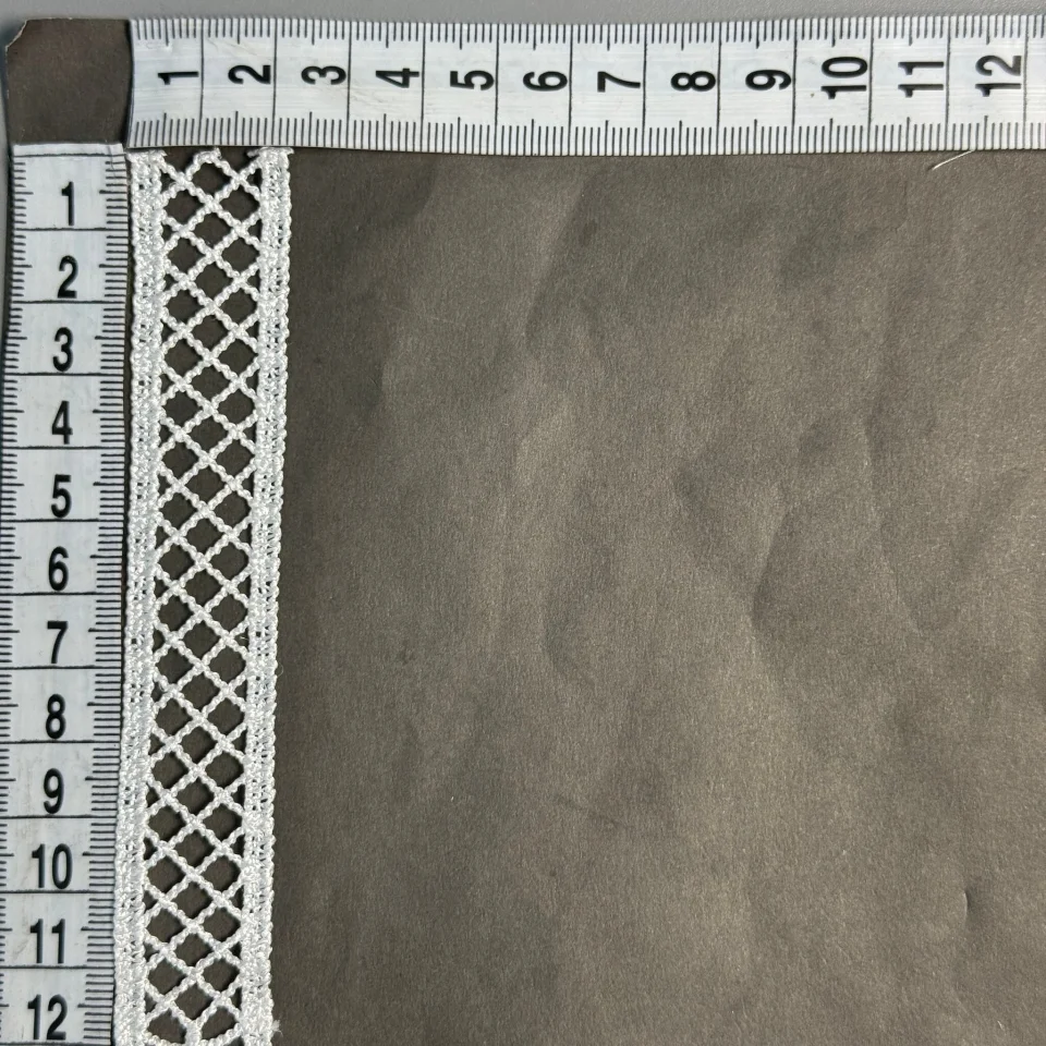 Мереживо поліестер ВВ601841 2,5 см.(30 ярдів/27.3 м.), білий