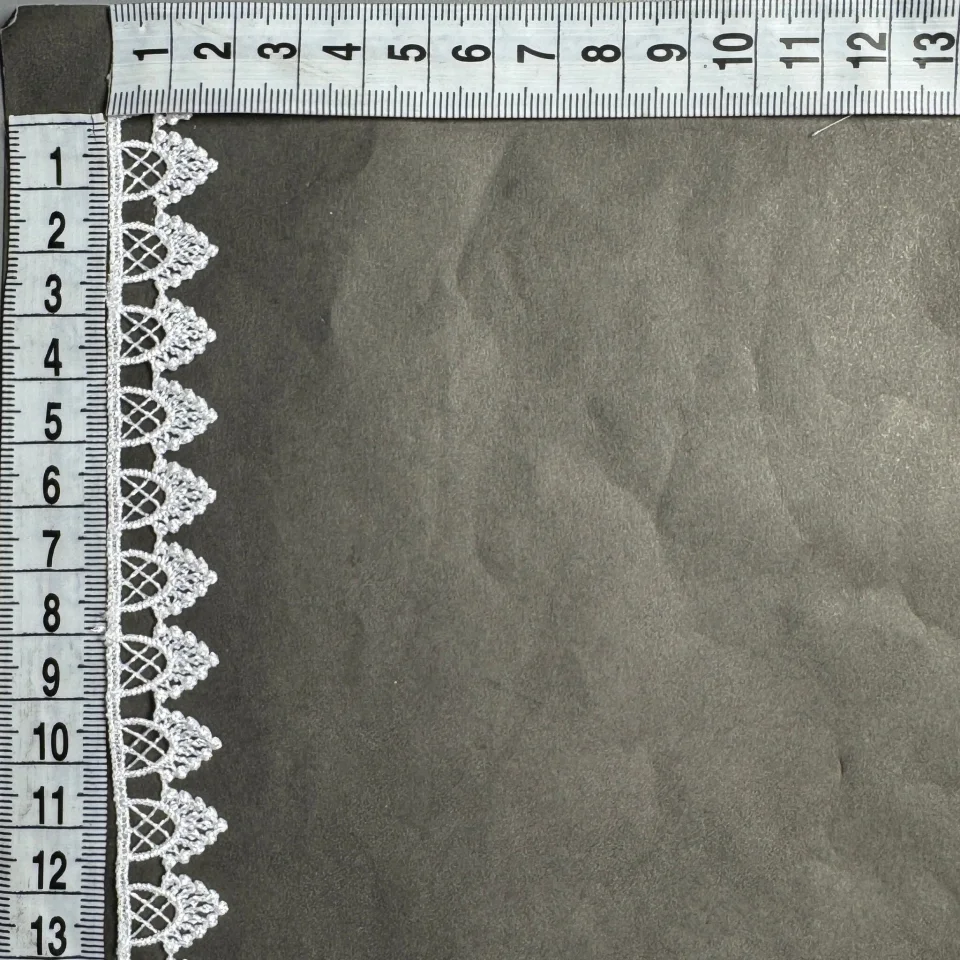 Мереживо поліестер ВВ104793 2 см.(30 ярдів/27.3 м.), білий