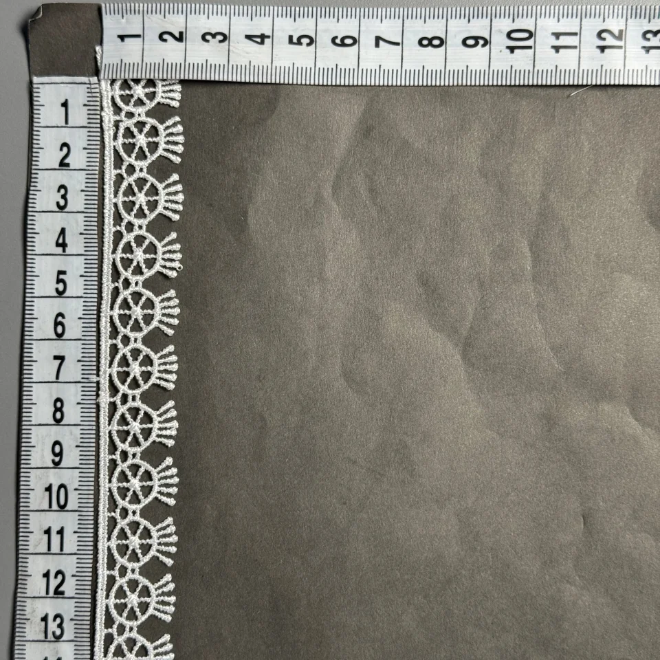 Мереживо поліестер ВВ104791 2 см. (30 ярдів/27.3 м.), теплий білий