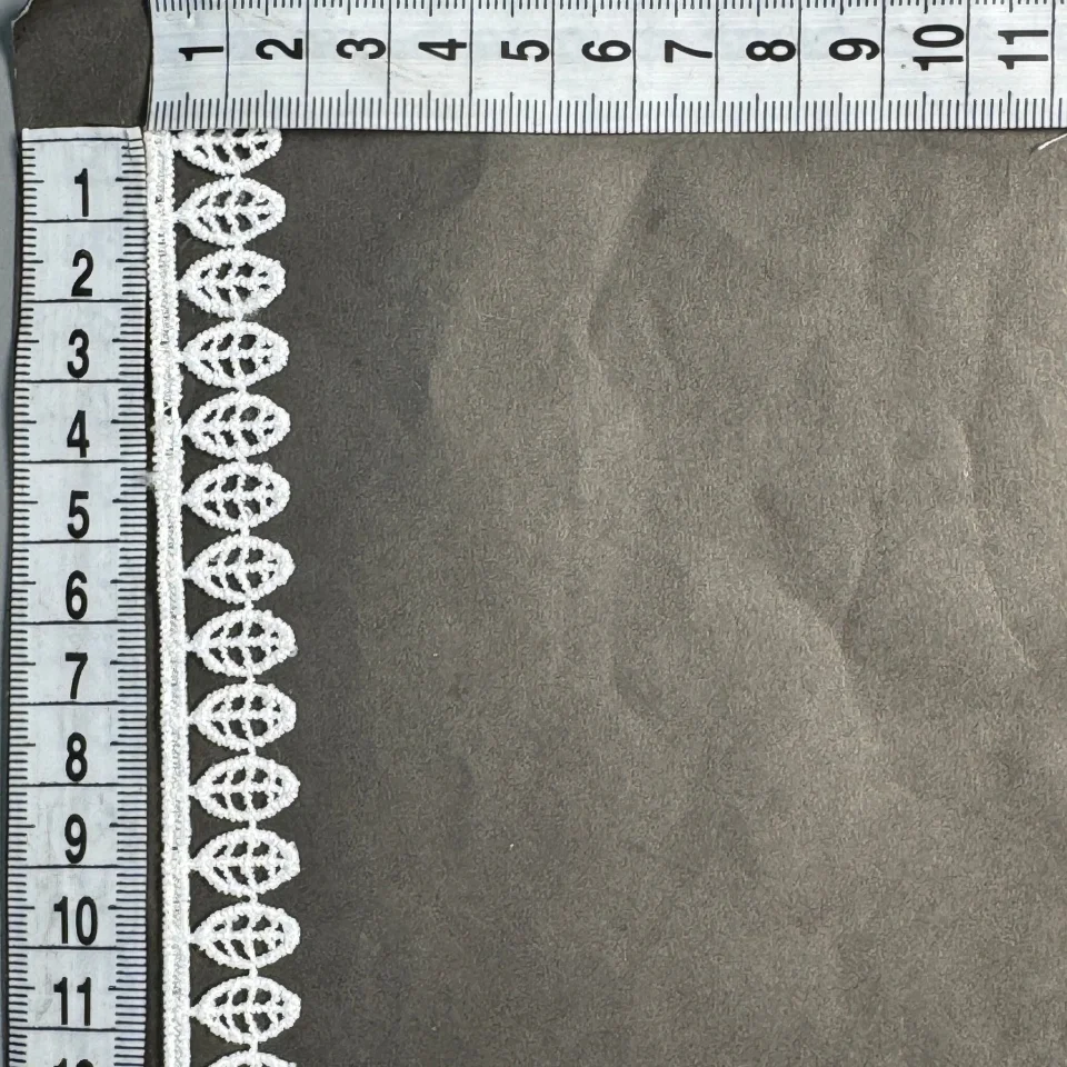 Мереживо поліестер ВВ104787 2 см.(30 ярдів/27.3 м.), теплий білий