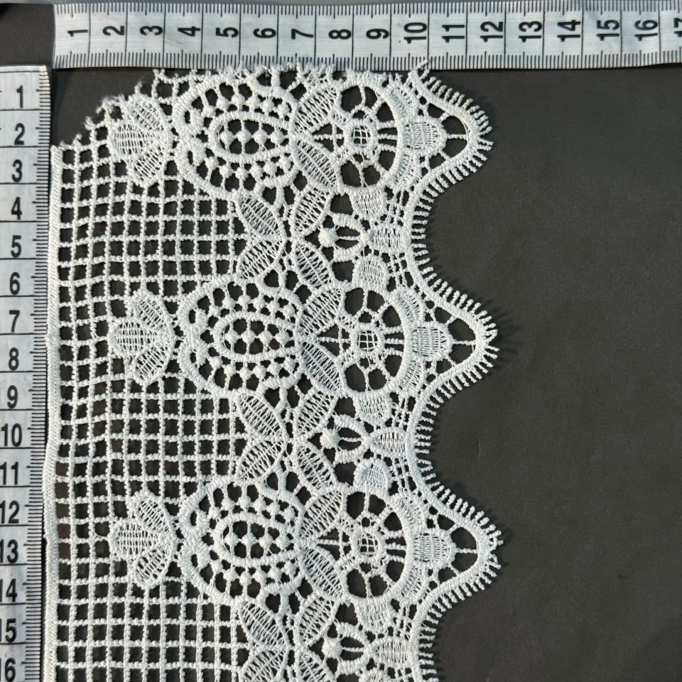 Мереживо поліестер 174 11,5 см.(19.5 метрів), білий