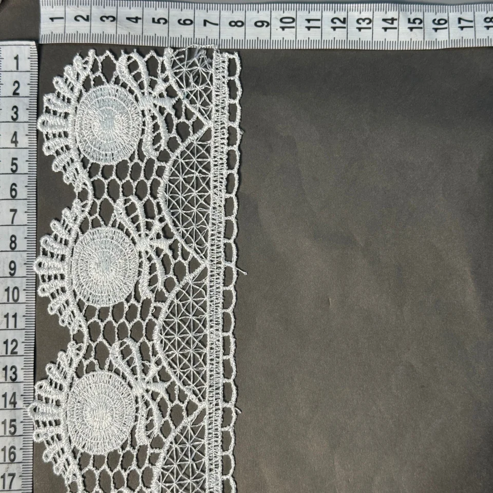 Мереживо поліестер 169 8 см.(20 метрів), білий