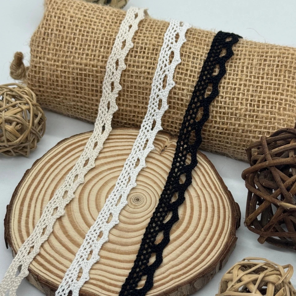 Мереживо макраме 5334 1 см.(300 ярдів/274,3 м.), білий