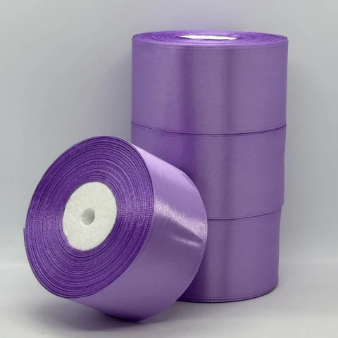 Стрічка атласна 5 см (4*36 ярдів), 125 індиго