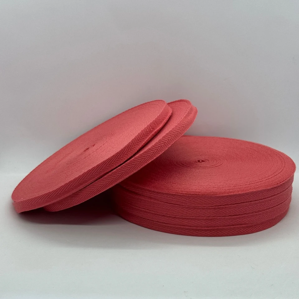 Стрічка кіпер 1 см (40) (40м.), 2342 кораловий