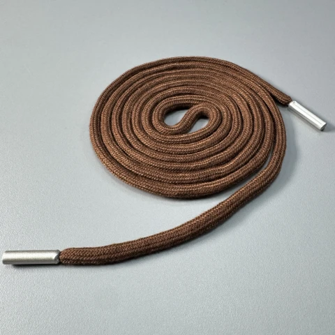 Шнурок в штаны круглый (140 см), коричневый (3241)