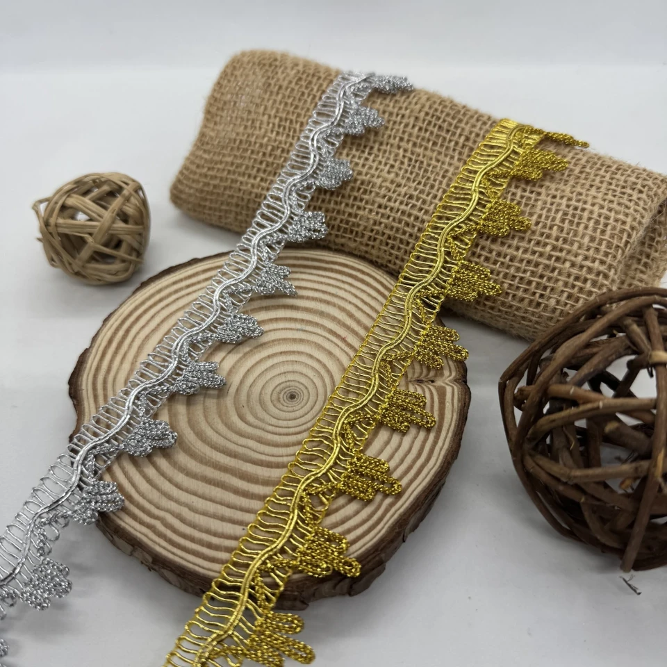 Тасьма люрекс 9243-1 (20 ярдів/18,28 м.), золото