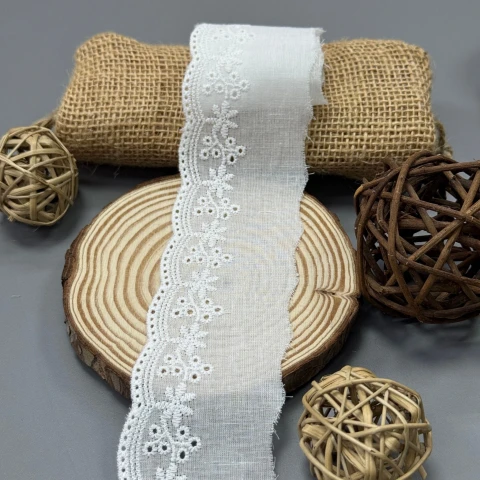 Мереживо прошва 6060 (160 ярдів/146,3 м.), Білий