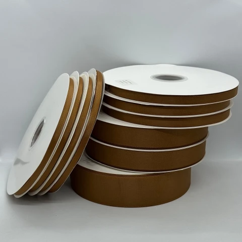 Стрічка репс 2,5 см (12*100 ярдів/91 м.), 1207 горіх