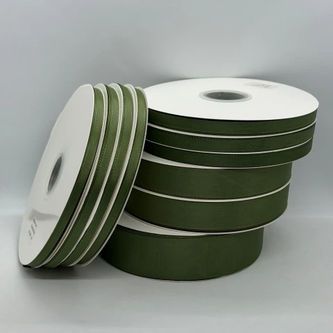 Стрічка репс 3,8 см (8*100 ярдів/91 м.), 1247 хакі