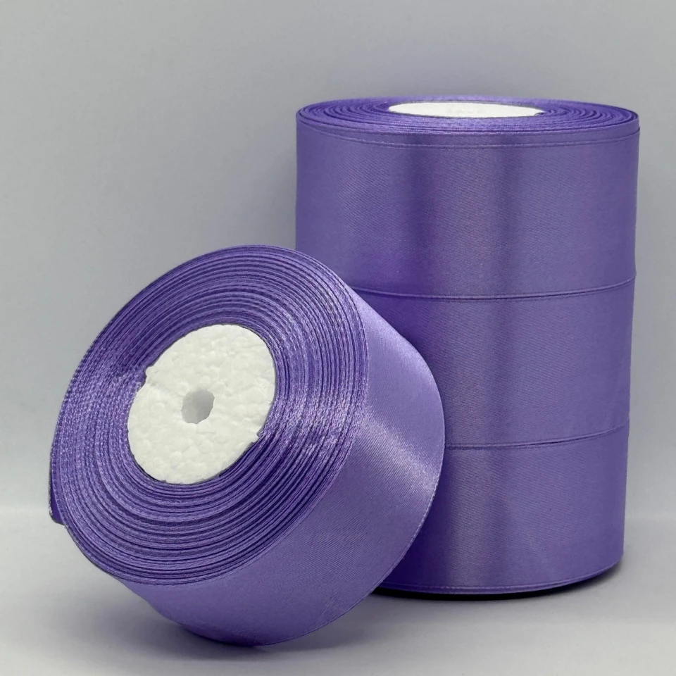 Стрічка атласна 4 см (5*36 ярдів) , 21 бузковий