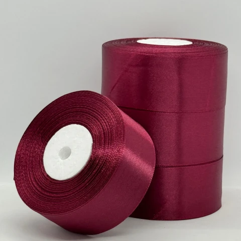 Стрічка атласна 4 см (5*36 ярдів) , 165 фіолетова ніч