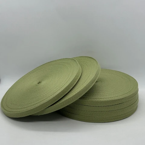 Стрічка кіпер 1 см (40) (40м.), 2164 світлий хакі