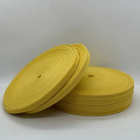 Стрічка кіпер 1 см (40) (40м.), 2235 темний жовтий