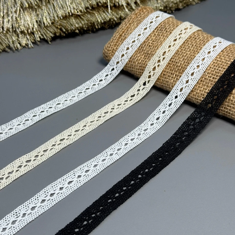 Мереживо макраме 5212  1,5 см.(300 ярдів/274,3 м.), білий