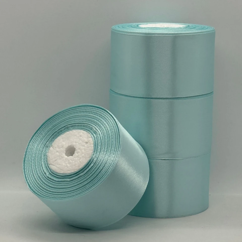 Стрічка атласна 5 см (4*36 ярдів), 103 небесний