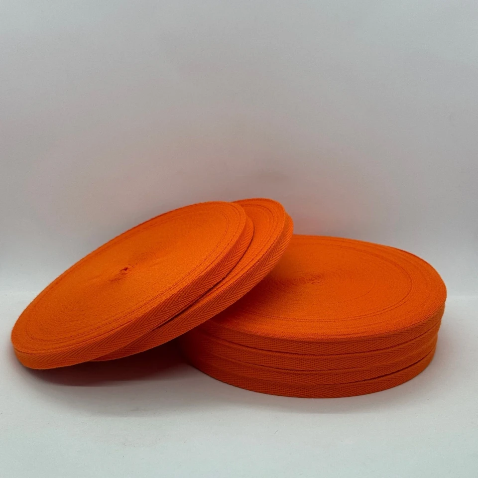 Стрічка кіпер 1 см (40) (40м.), 2286 помаранчевий