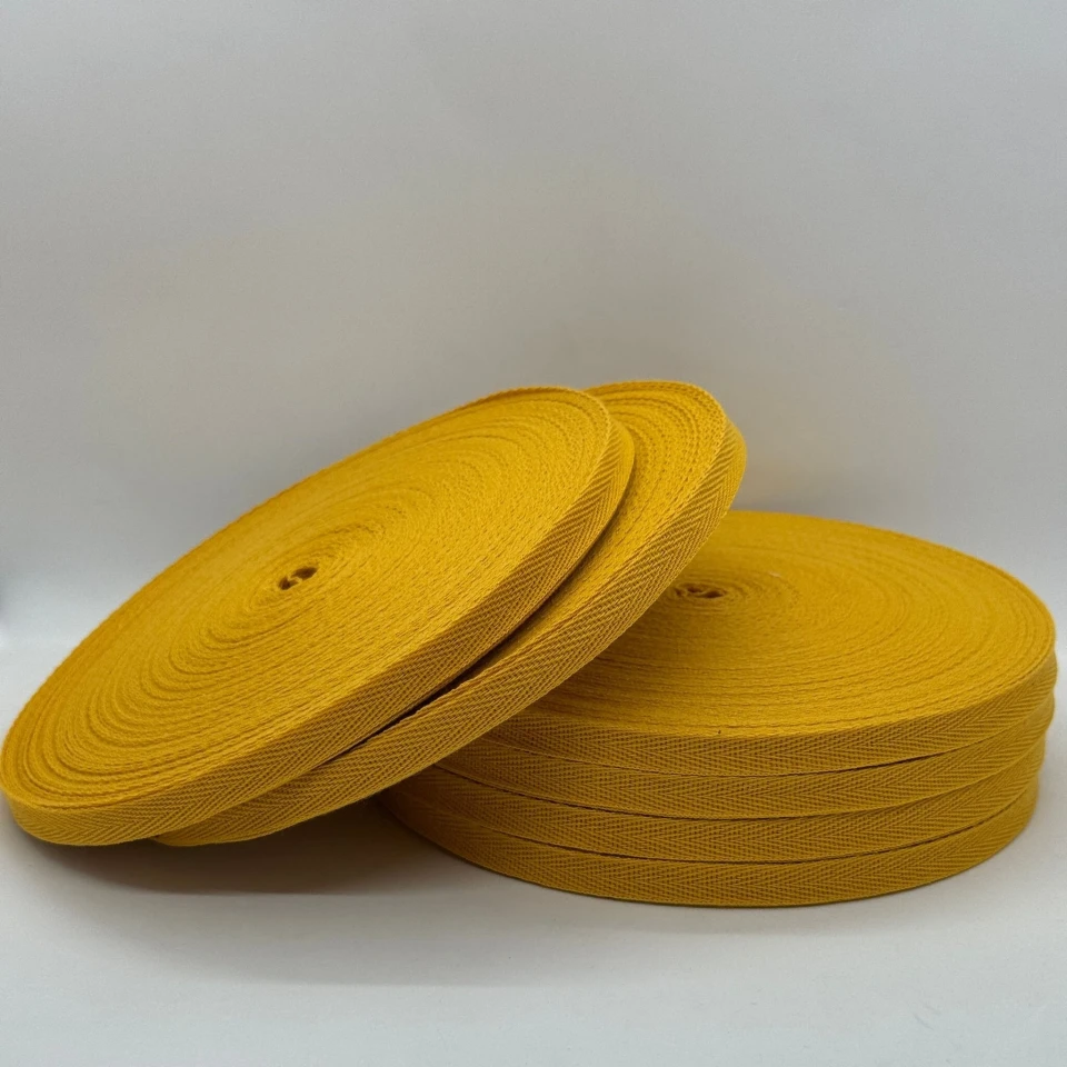 Стрічка кіпер 1 см (40) (40м.), 2236 гірчичний