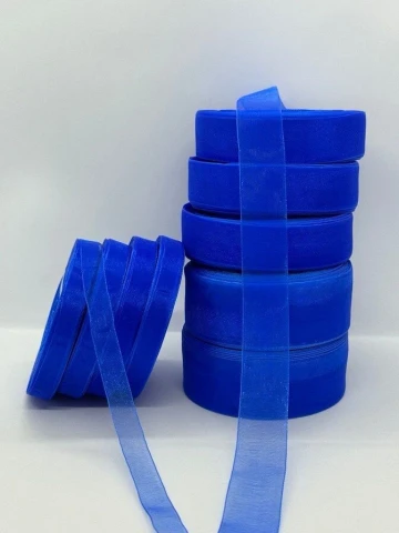 Стрічка органза 4 см (4*50 ярдів/45 м.), 1040 електрик