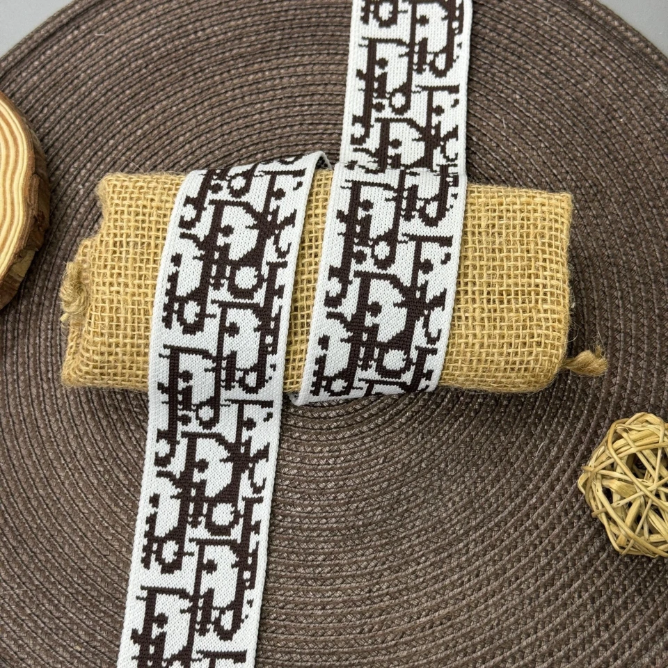 Лампас трикотажний D#2 4 см (50 м), C:3 темно коричневий