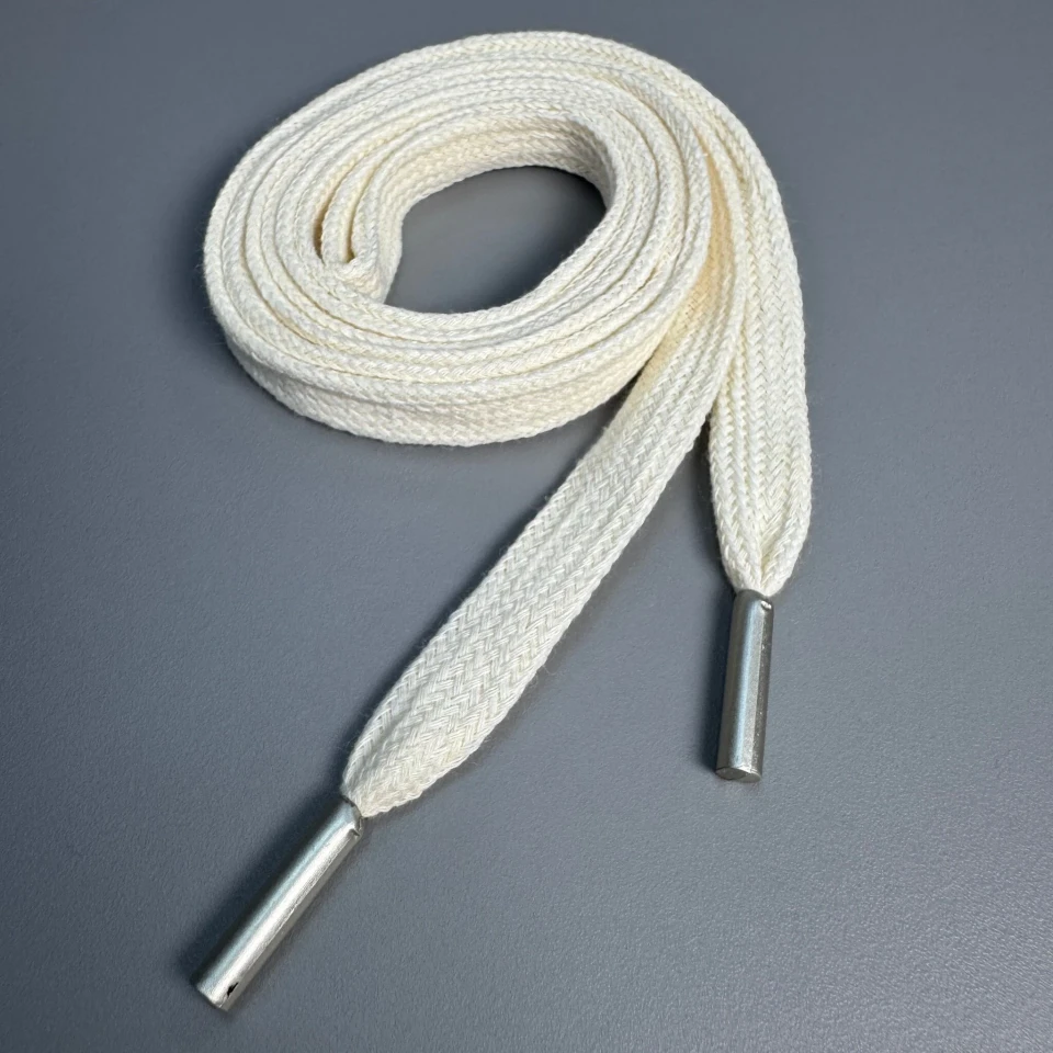 Шнурок в штани плоский з/н (140 см), білий