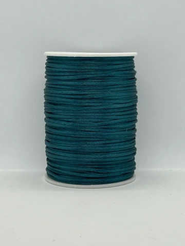 Шнур атласний корсетний 2.3 мм (100 ярдів/91,44 м.), 122 ізумруд