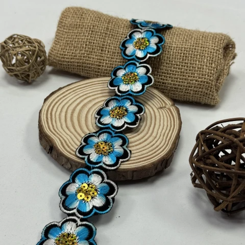 Тасьма клейова 8188 (4.8 м), 3 блакитний