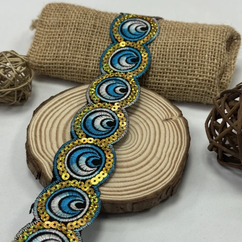 Тасьма клейова 8191 (4.8 м), блакитний