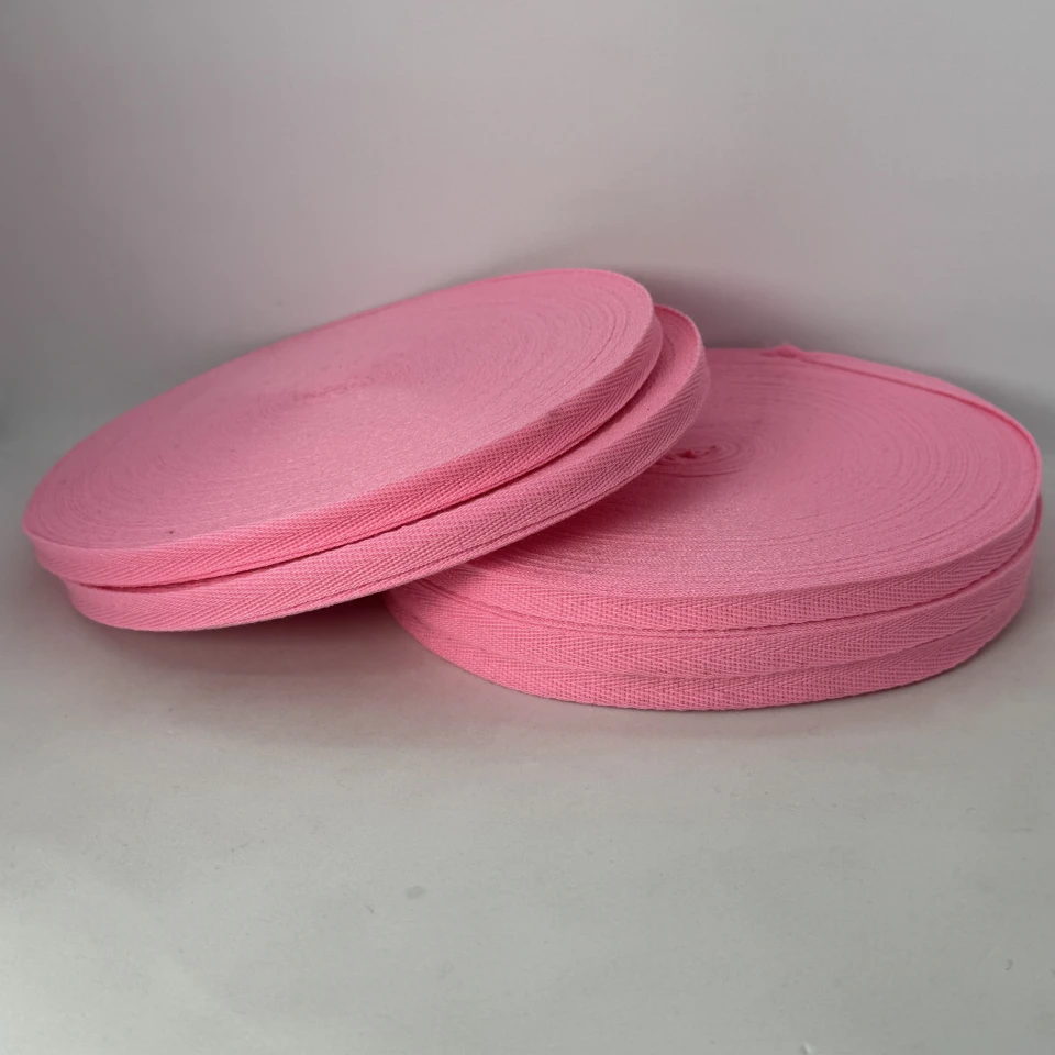 Лента кипер 1 см (40м.), 2031 ярко-розовый