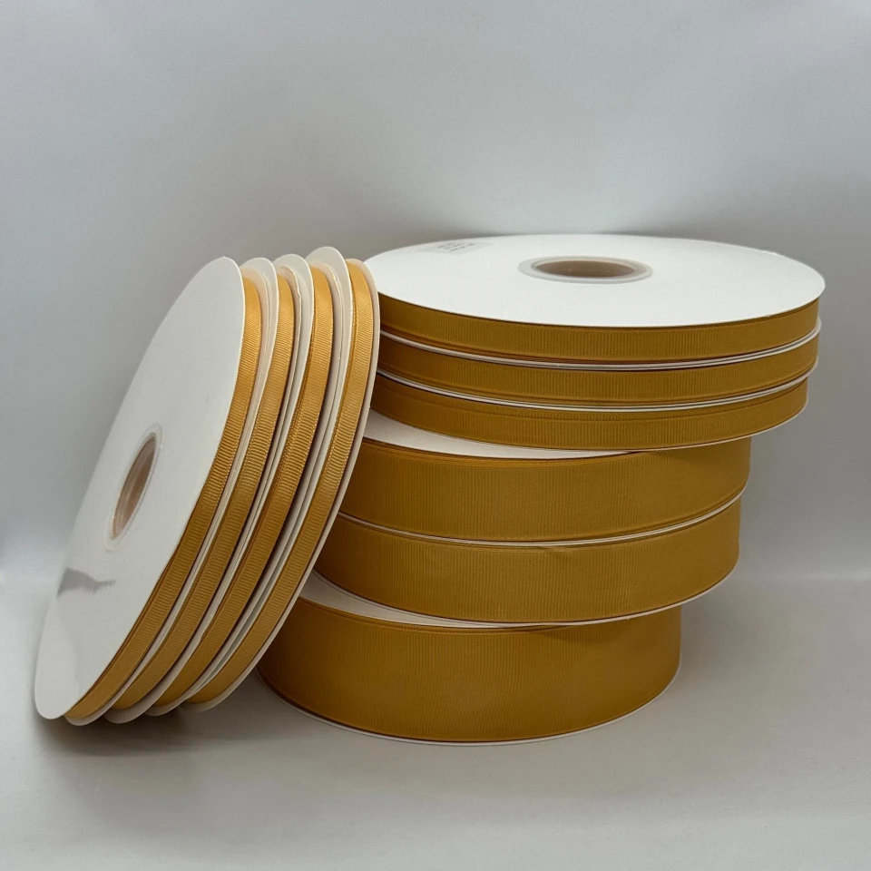 Стрічка репс 1 см (25*100 ярд/ 91 м.), 1157 абрикосовий