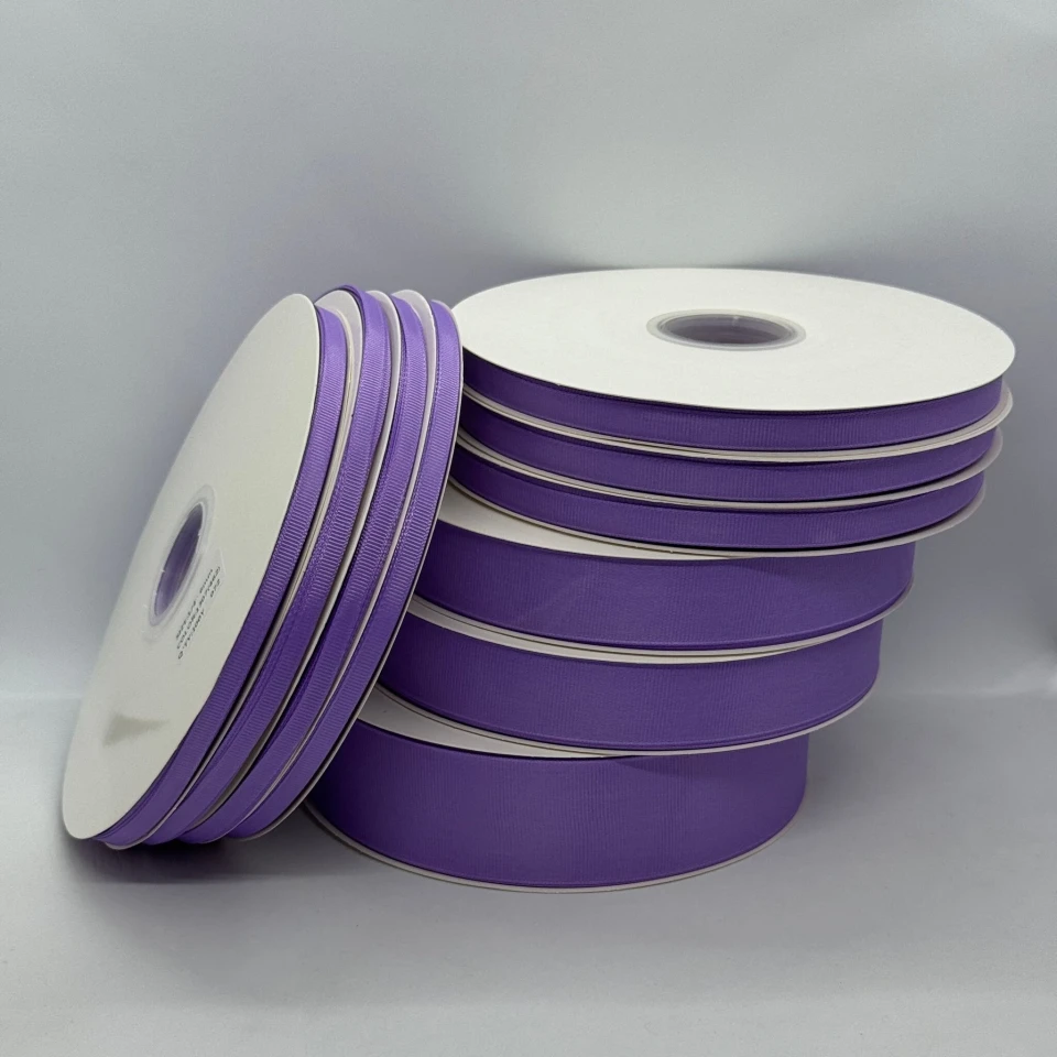 Стрічка репс 0.65 см (33*100 ярдів/91 м.), 1307 ліловий
