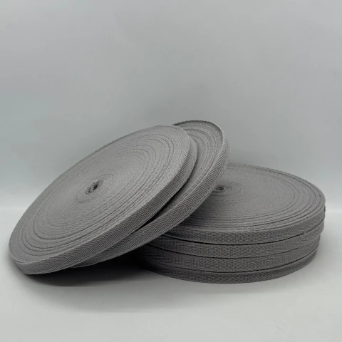 Стрічка кіпер 1 см (40) (40м.), 2189 сірий