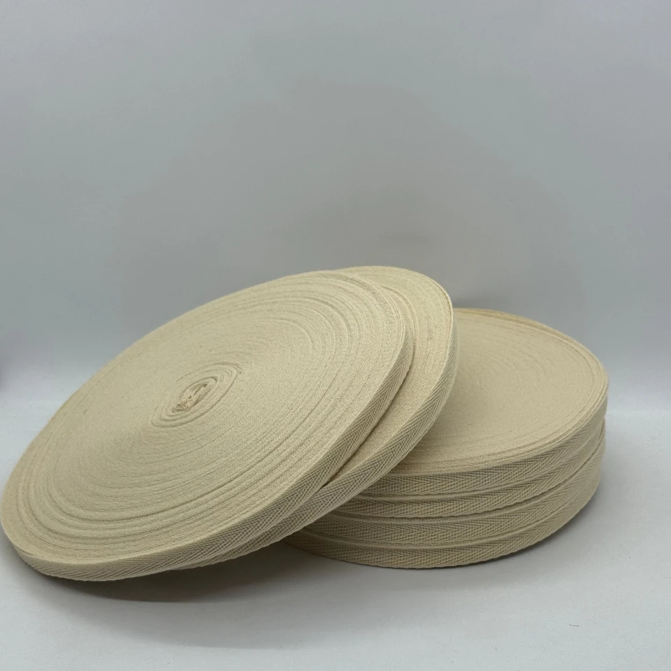 Стрічка кіпер 1 см (40) (40м.), 2333 айворі